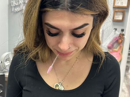 Let’s get some lash extensions