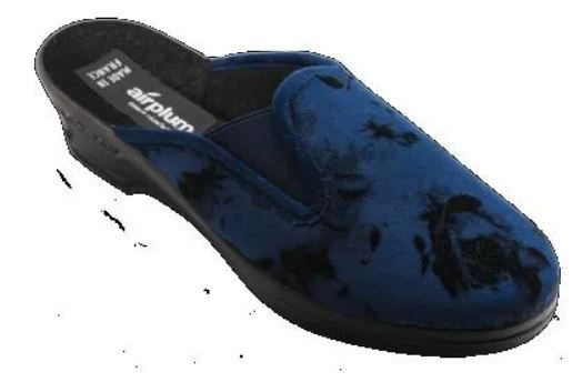 Un chausson mule avec talon