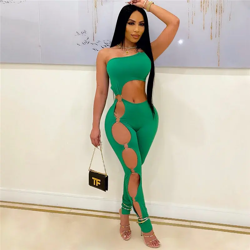 Thumbnail: Sexy Jumpsuit 1 Piece for Women Sleeveless Night Party Club Outfits
