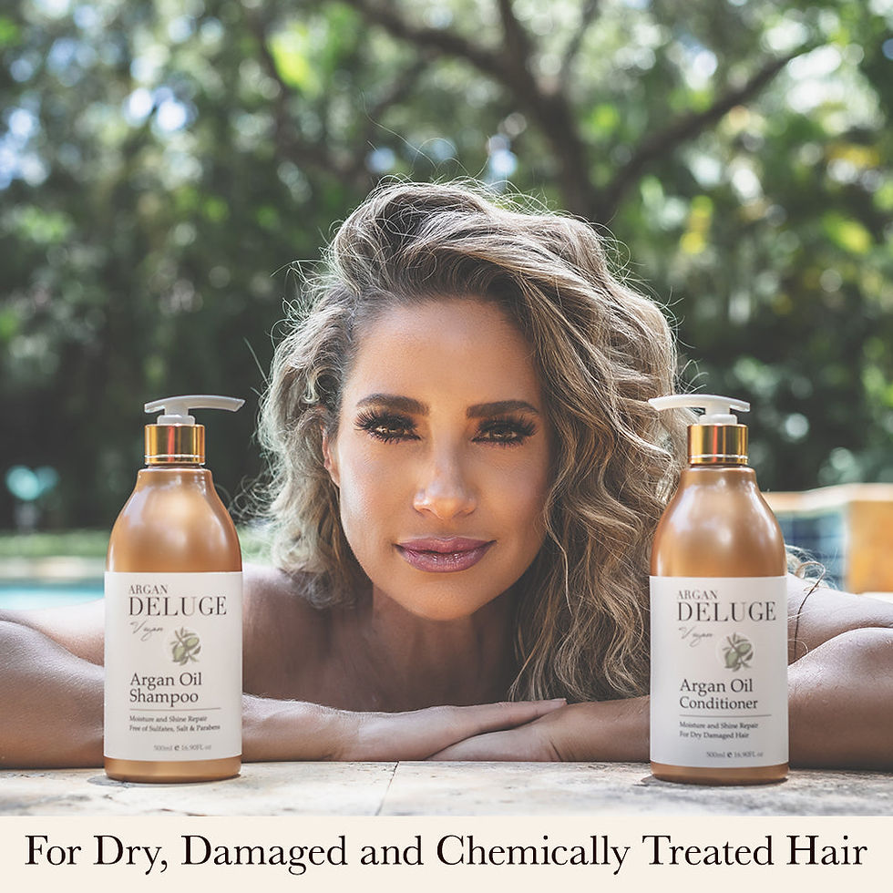 Thumbnail: Deluge Argan Oil Shampoo And Conditioner Dry and Damaged hair