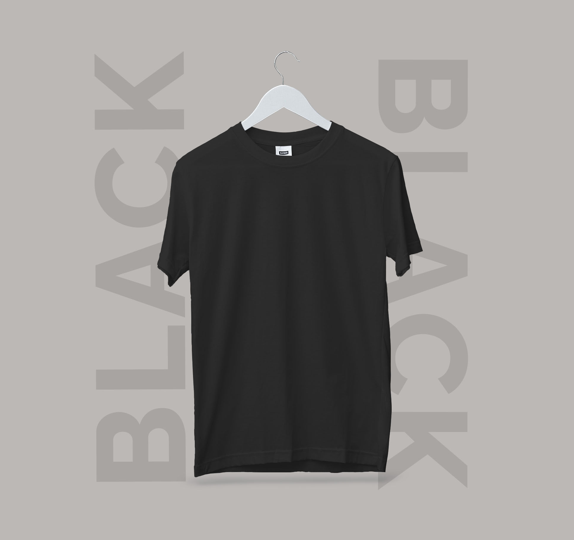 Plain Black T-shirt by Raymax Clothing