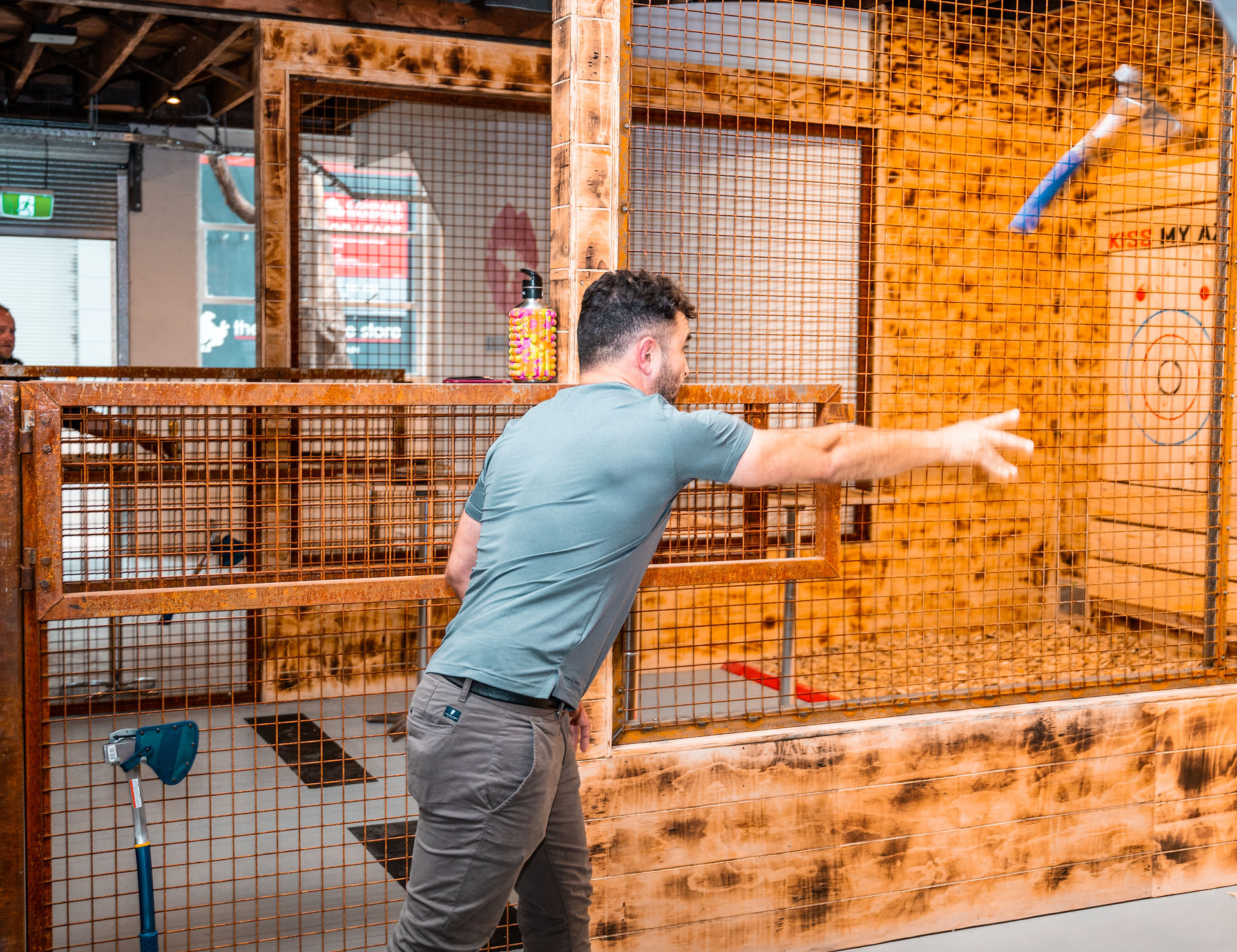 Axe throwing