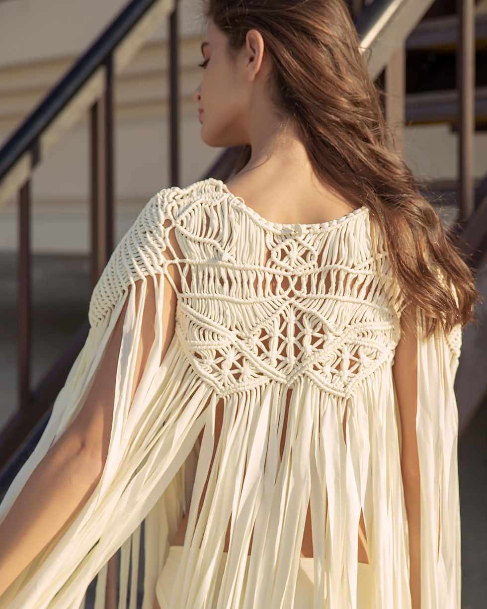 Thumbnail: Iconic Signature Ivory Cardigan