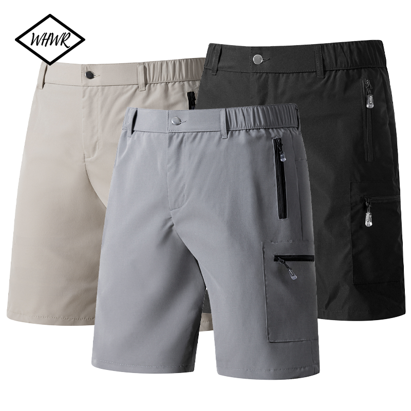 Mens Hiking Cargo Shorts Quick-Dry Outdoor Business Athletic Short Travel Fishin