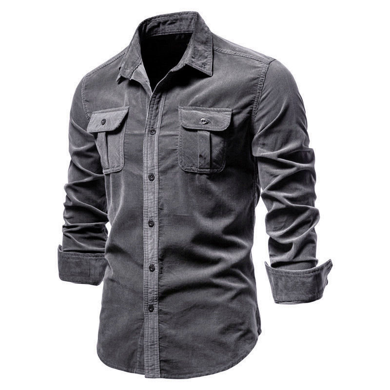 Miniatura: Camisa Social Masculina de Algodão