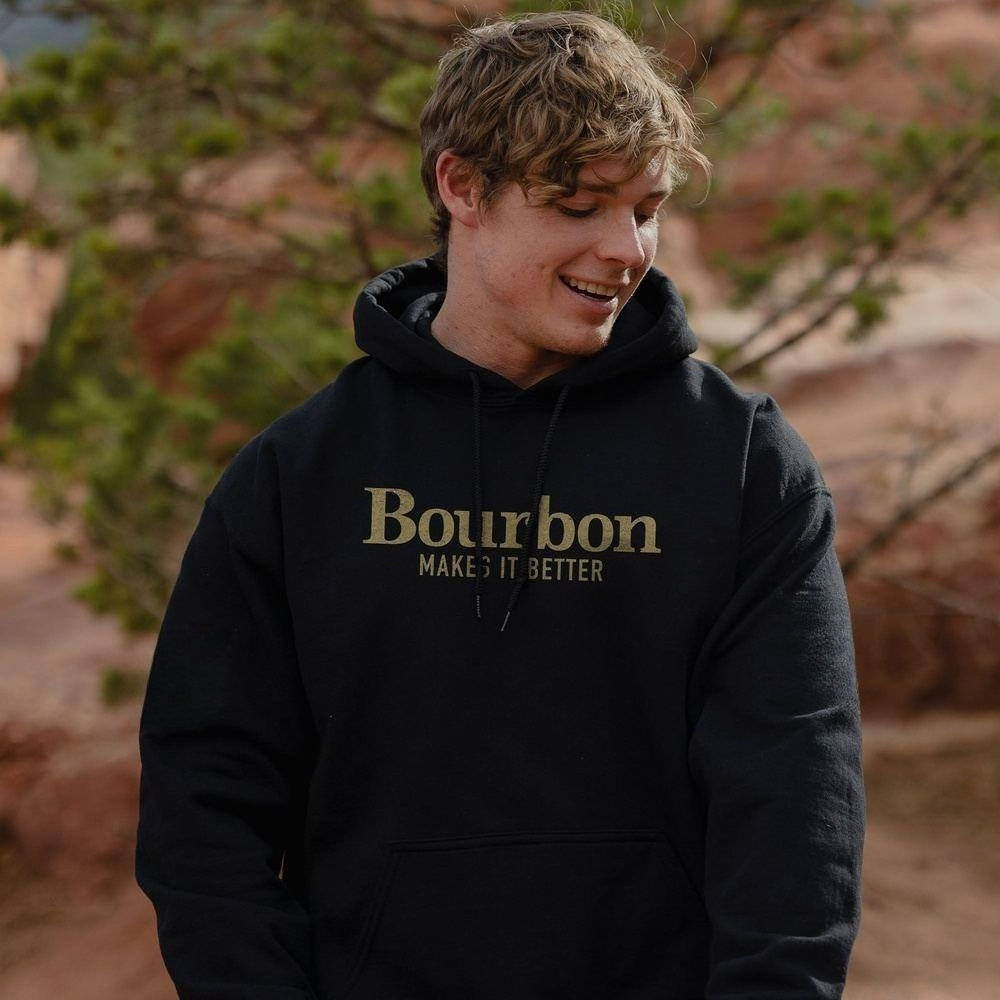 Moletom Masculino Bourbon Makes It Better
