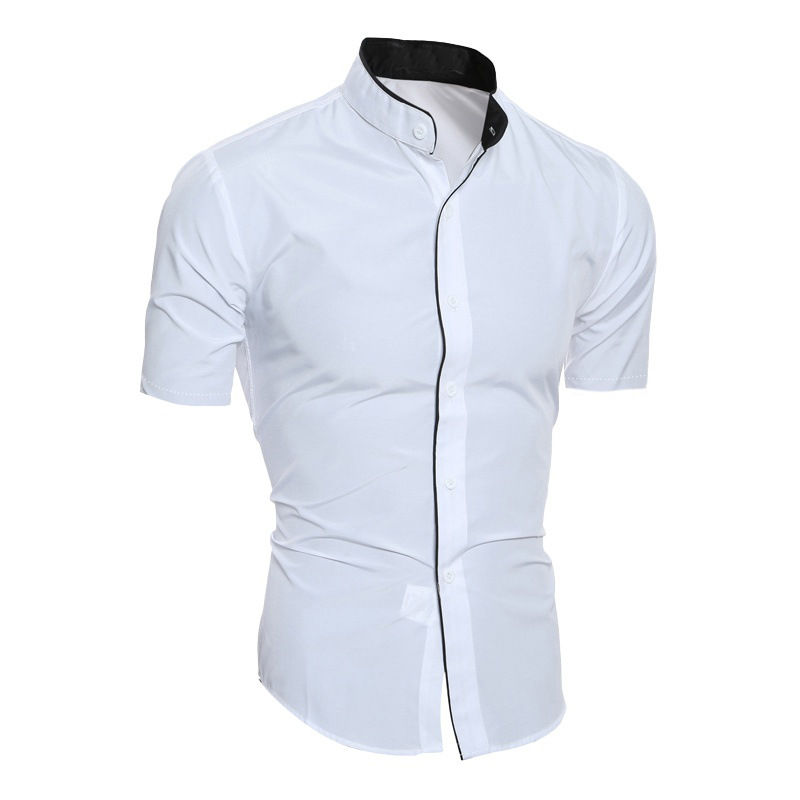 Camiseta Masculina de Poliéster com Manga Curta