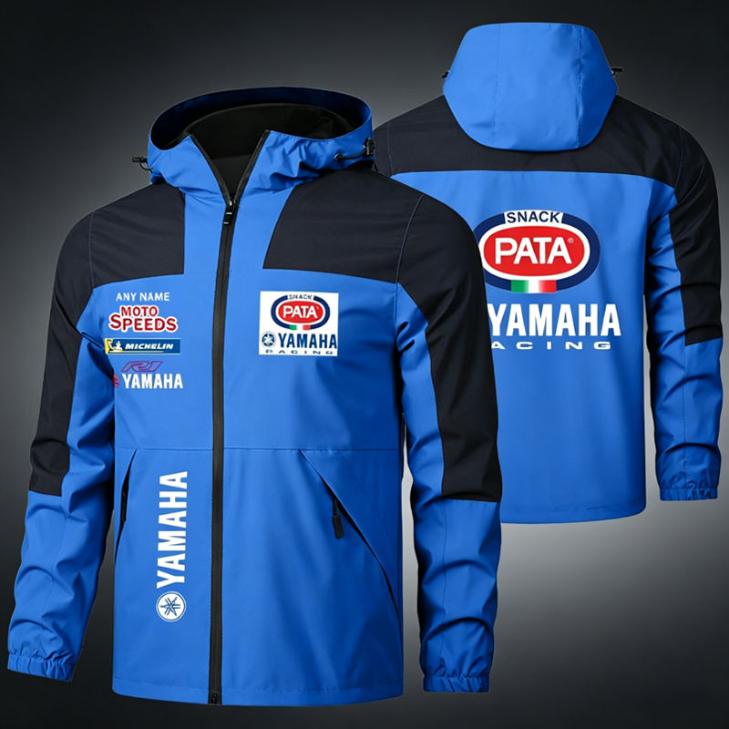 Jaqueta Masculina de Corrida Yamaha Impermeável