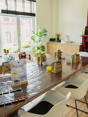 Een vliegende start in ons Schminkateljee