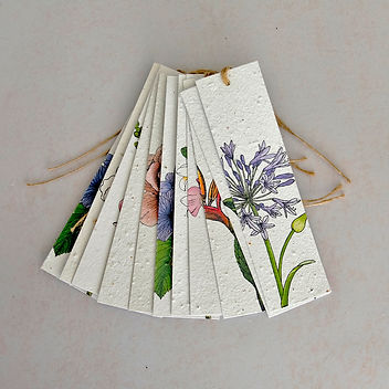 Nostalgie Bookmarks by Growing Paper South Africa, A company that practices sustainability & recycling through their wonderful natural products.