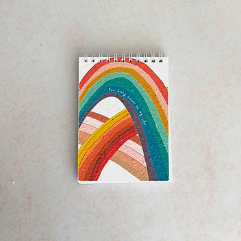 A Corporate Notepad by Growing Paper South Africa, A company that practices sustainability & recycling through their wonderful natural products.