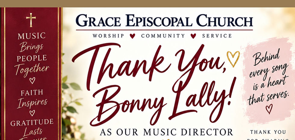 Mrs. Bonny Lally Farewell