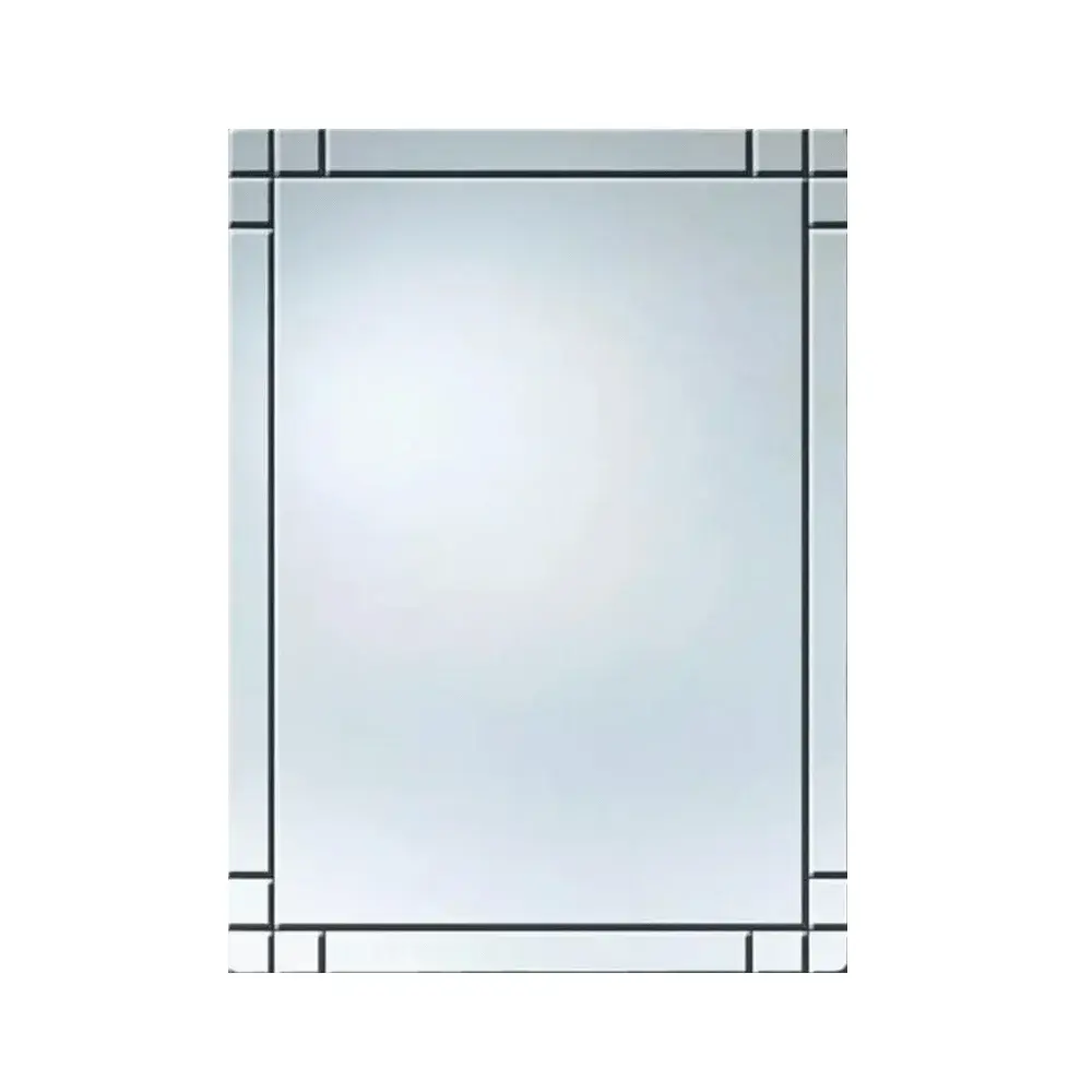Espejo Rectangular con Dordes Rectos