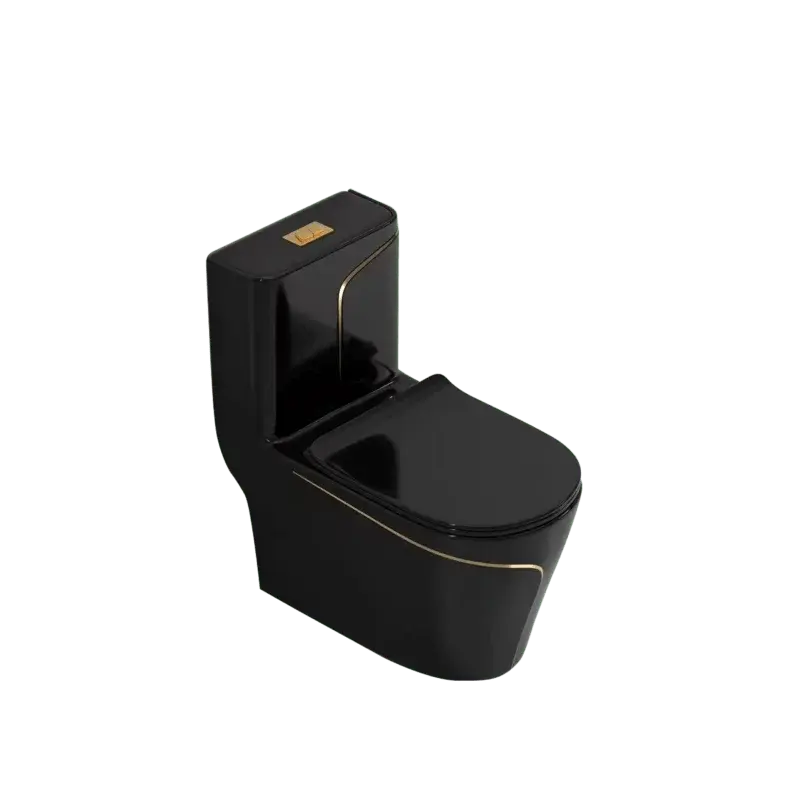 Sanitario Negro PureFlow Deluxe