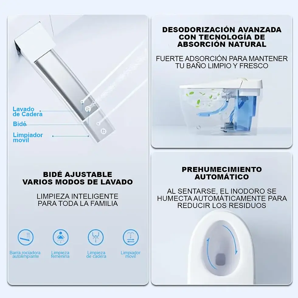 Miniatura: Sanitario Inteligente FlowCrest Modern