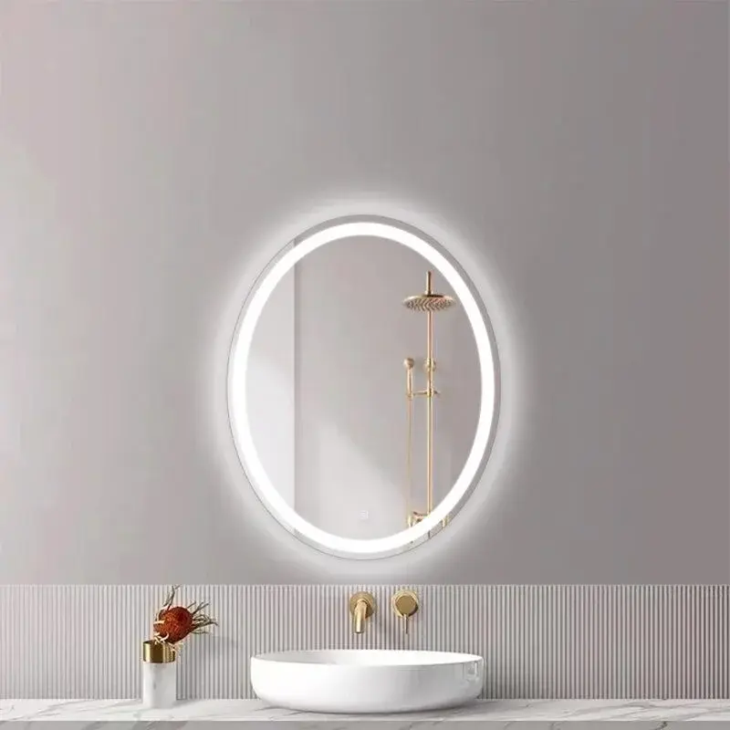 Espejo con Luz LED Ovalado 65×82 cm