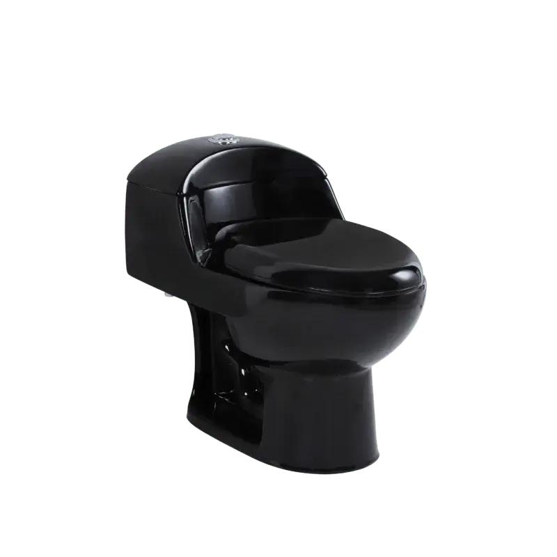 Sanitario AquaGentle Supreme Mid Negro Brillante