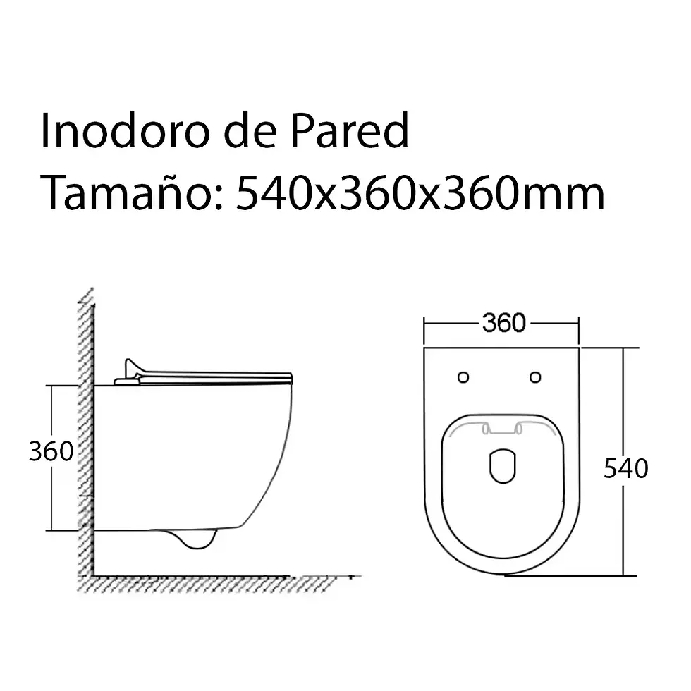 Miniatura: Inodoro suspendido Skyline Lavatory