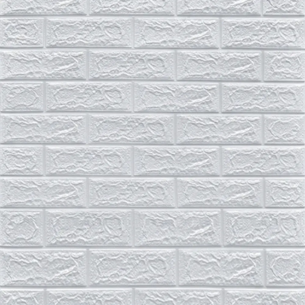 Adhesivo 3D de Pared Blanco