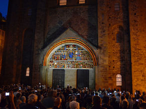 L'abbatiale Sainte-Foy de Conques- Célèbre pour la beauté de son tympan