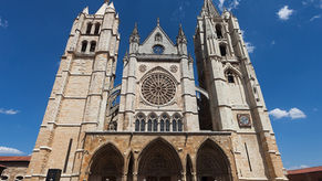 La cathédrale de León en Espagne-D'inspiration française