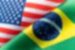 background-flags-usa-brazil-concept-interaction-counteraction-two-countries-international-