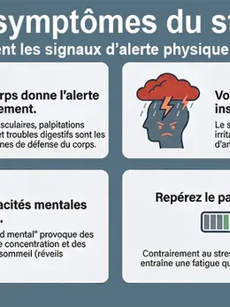 Symptômes du stress : comment reconnaître les signes physiques et psychologiques ?