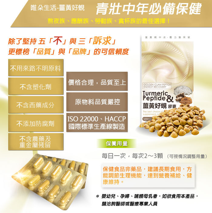 Thumbnail: 薑黃好蜆膠囊