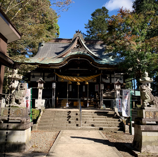 大野市日吉町の山王宮日吉神社の拝殿