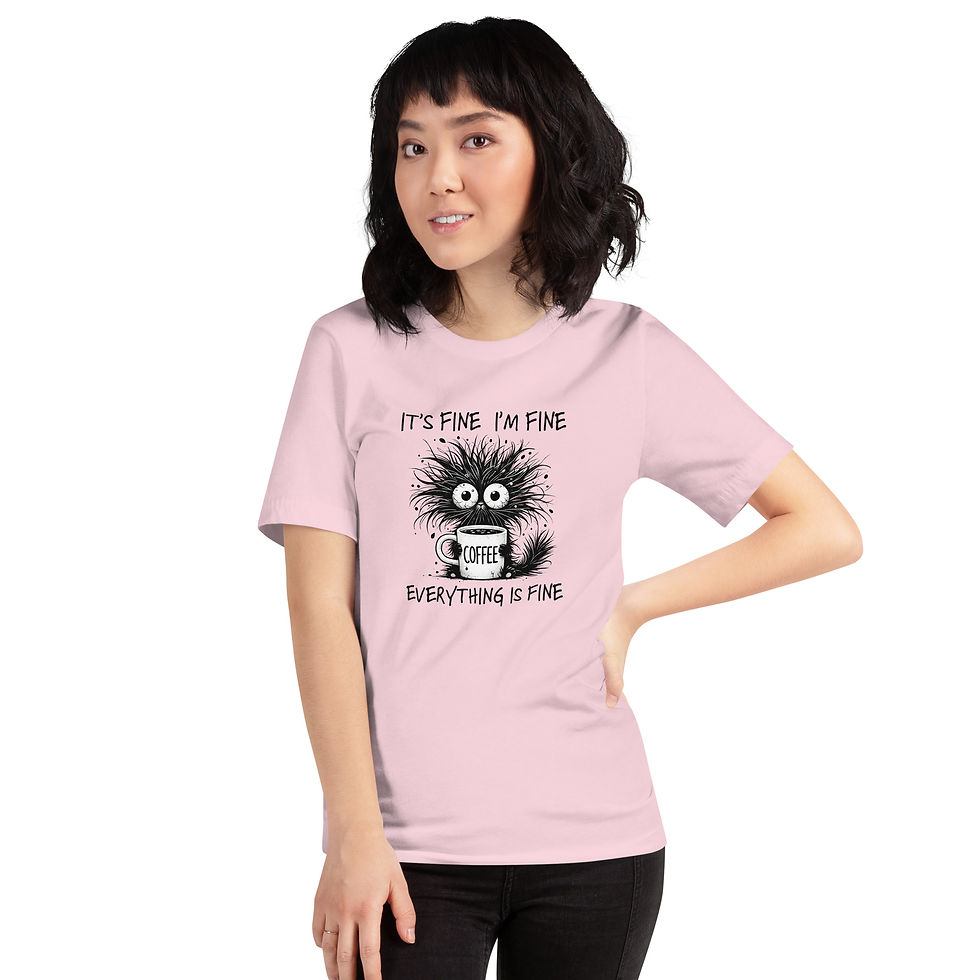 Thumbnail: Bella + Canvas Unisex t-shirt - Everything Is Fine