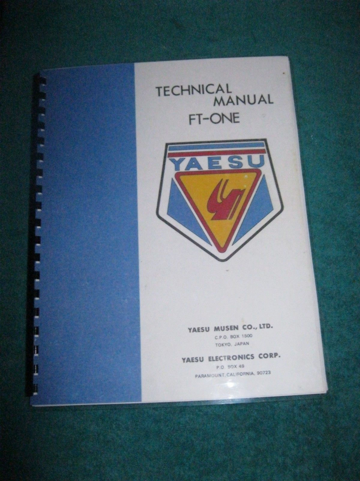 Yaesu FT-ONE Technical Manual