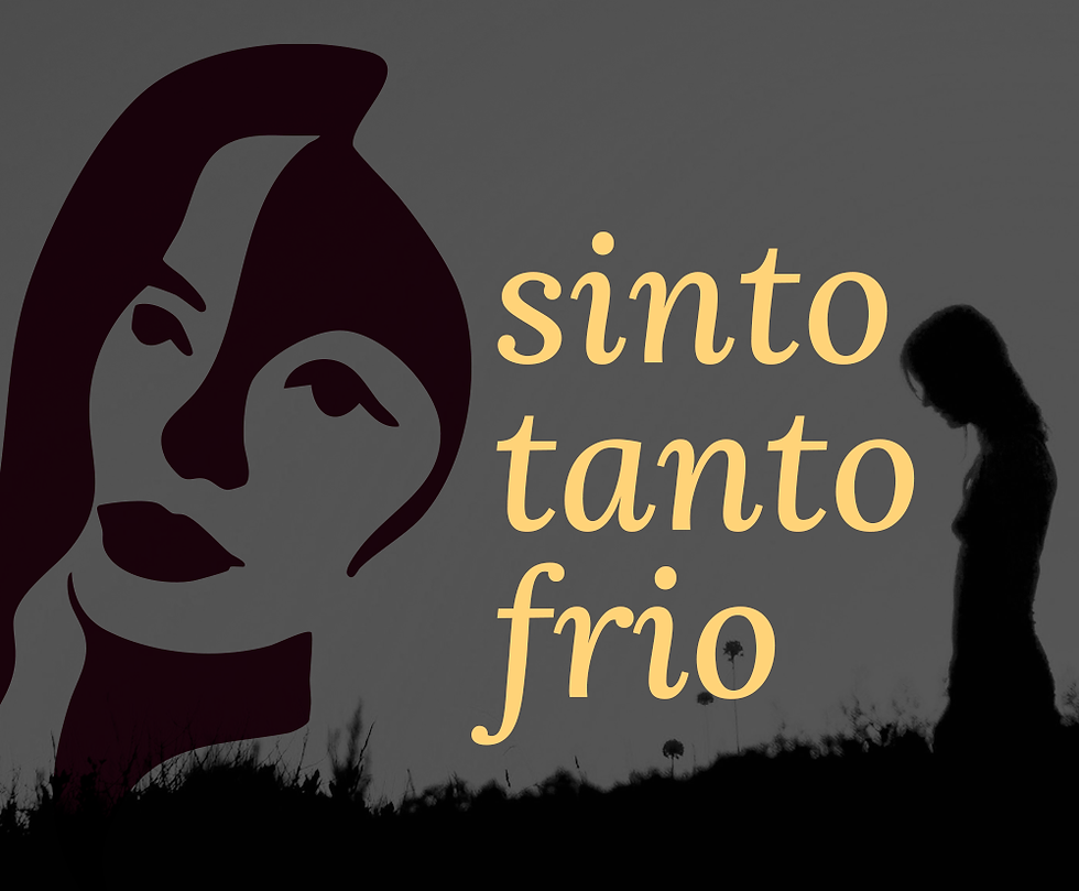 Capa do projeto "Sinto tanto frio".
