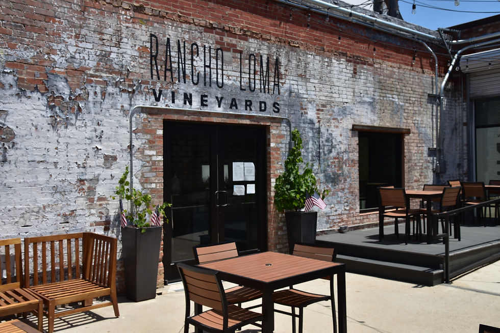 Rancho Loma Vineyards Fort Worth Tasting Room