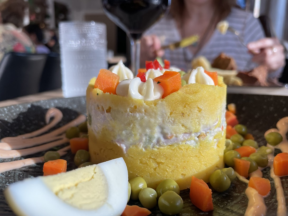  Causa de Pollo a la Brasa ($14)
