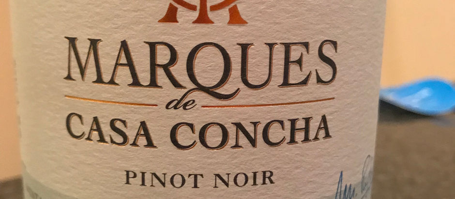 WINE REVIEW: Marques de Casa Concha 2019 Pinot Noir, Quebrada Seca Vineyard, D.O. Valle Del Limari,