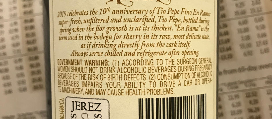 WINE REVIEW: Gonzales Byass Tio Pepe Fino Ram, Jerez, Spain ($17 for 375ml)