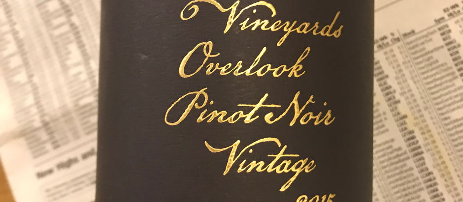 RTD: Landmark Vineyards, 2015 Overlook Vineyards, Pinot Noir, CA ($27)