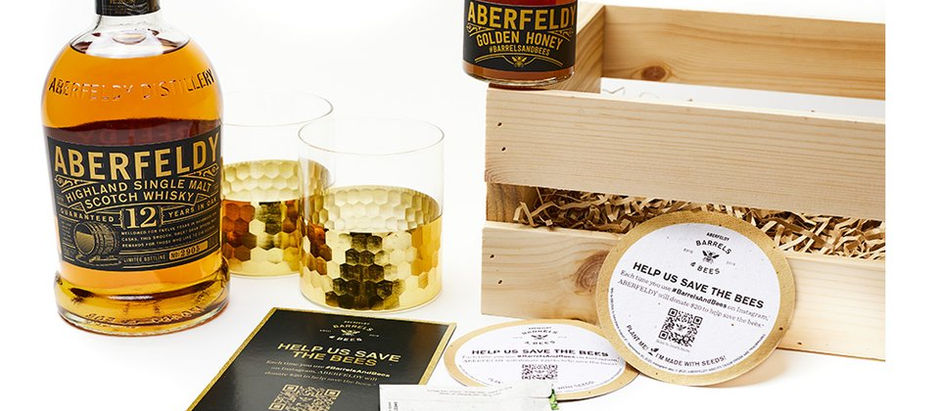 ABERFELDY SCOTCH GOES WITH A BUZZ