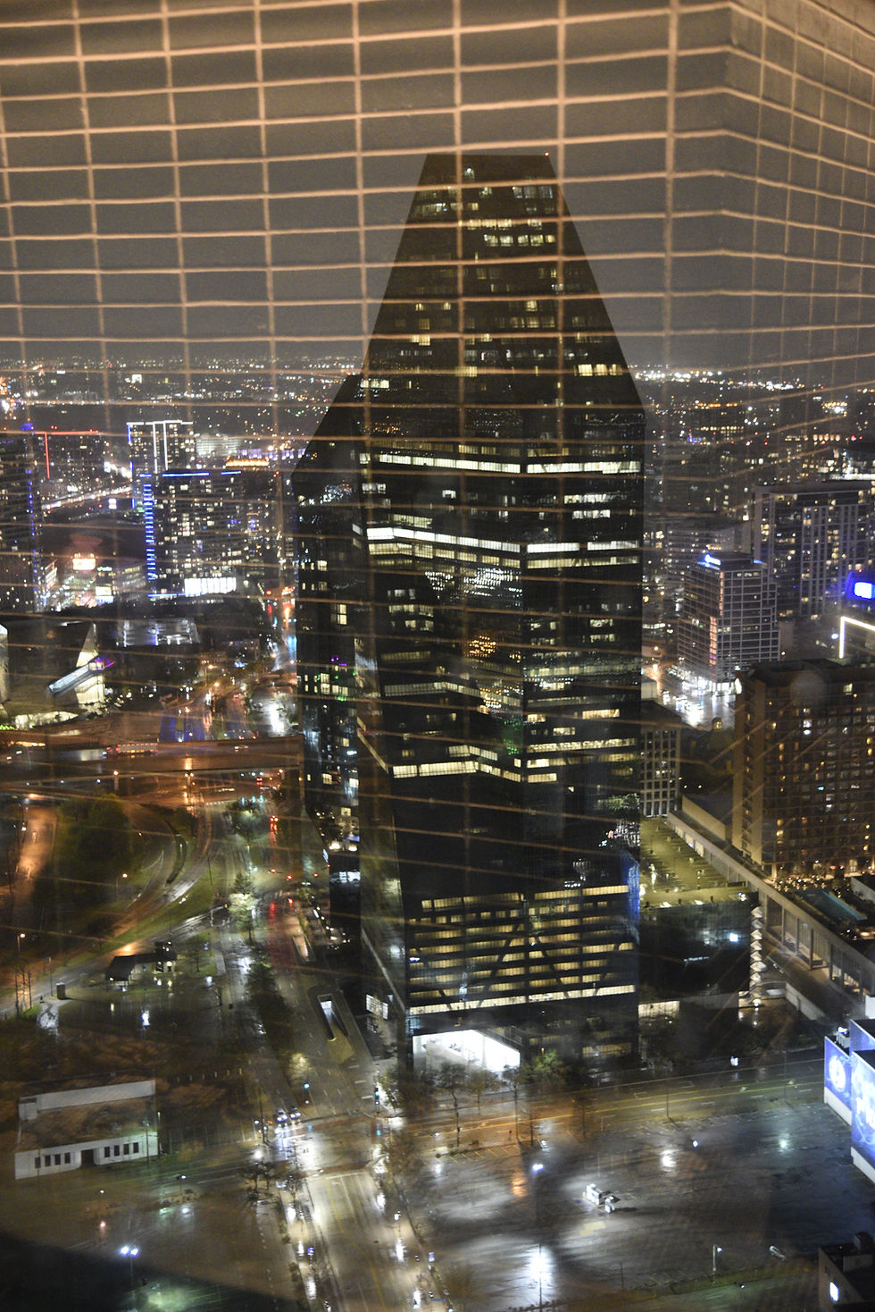 I.M.Pei was still there after nightfall