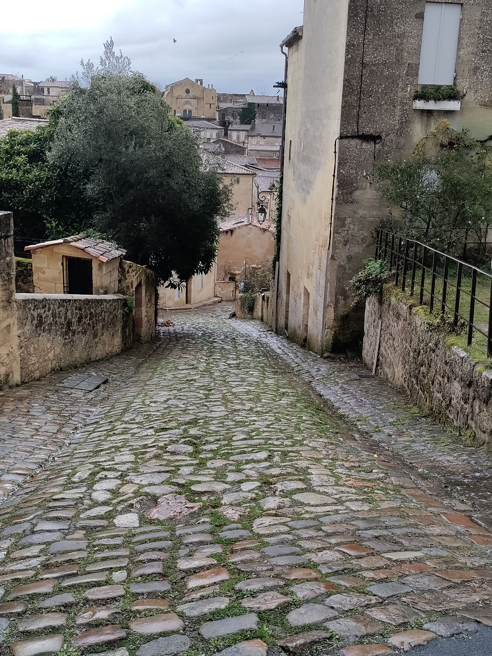 The historic village of Saint-Émilion in Bordeaux