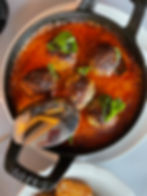 Signature meatballs in rich tomato sauce.