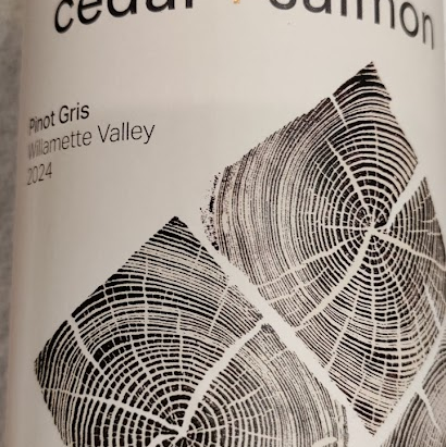 Cedar + Salmon Wines Releases 2024 Willamette Valley Pinot Gris