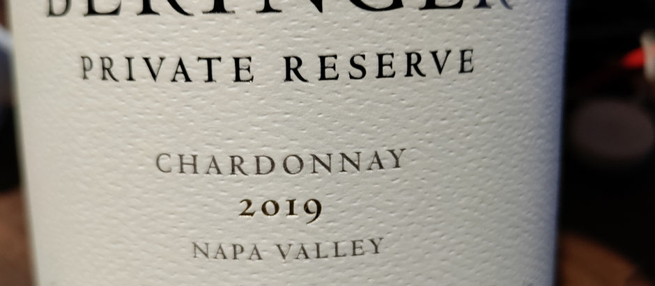 WINE REVIEW: Beringer 2019 Chardonnay ‘Private Reserve’, Napa Valley, CA ($38)