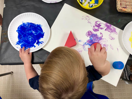 Art Class at the VMFA, Tots of Art