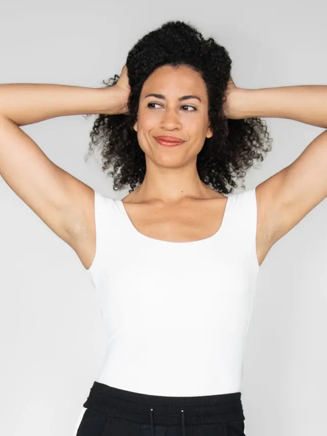 Thumbnail: Scoop Neck Top with Shelf Bra 