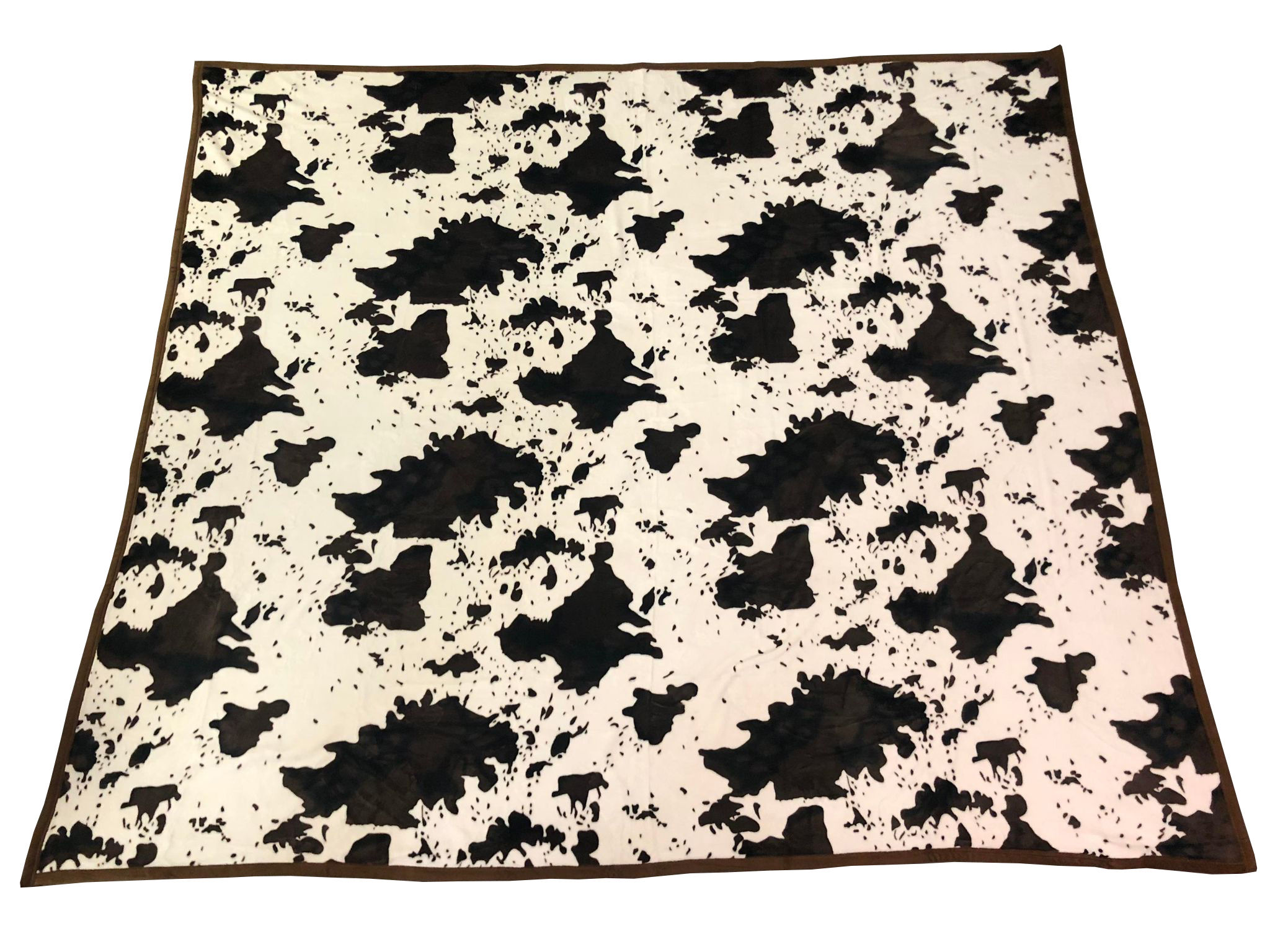 King Size Cow Print Blanket