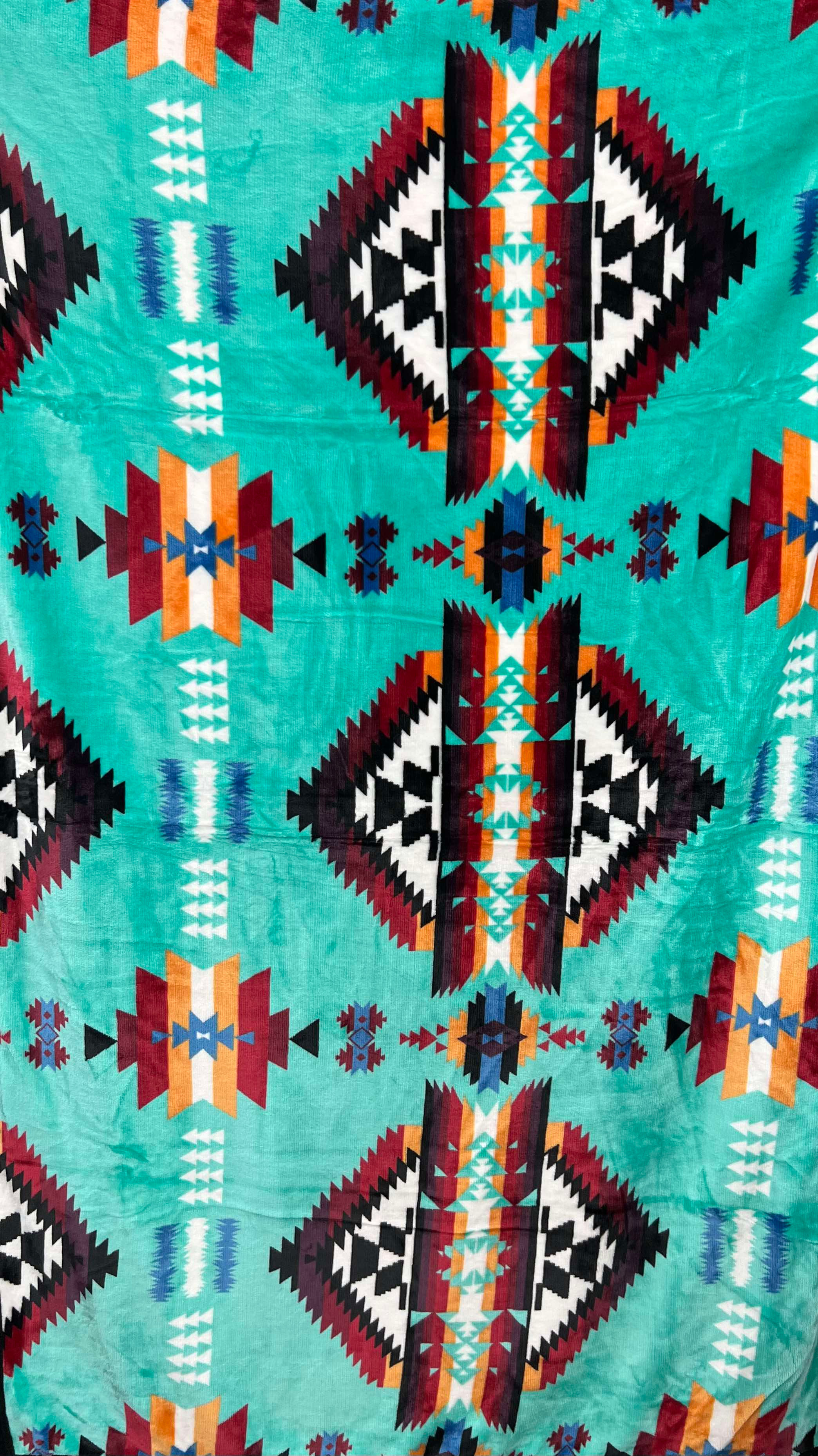 2-ply Bright Aztec Throw (Pick your color)