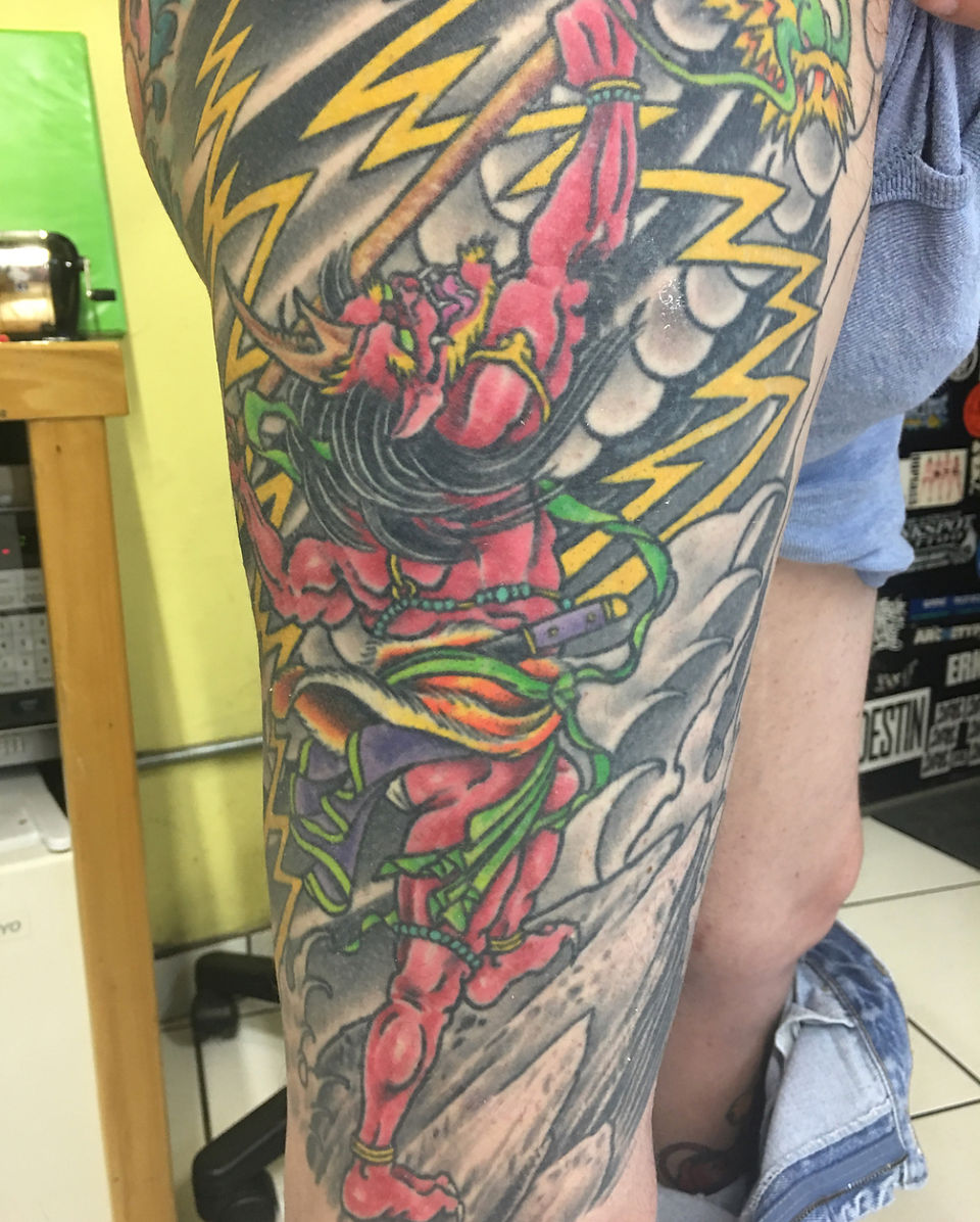 Tattoo by legendary tattoo artist Troy Lane at Tattoos By Lou, Miami's Best #1 Tattoo Studio