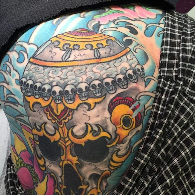 Tattoo by legendary tattoo artist Troy Lane at Tattoos By Lou, Miami's Best #1 Tattoo Studio