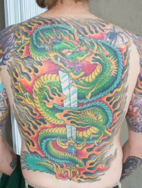 Tattoo by legendary tattoo artist Troy Lane at Tattoos By Lou, Miami's Best #1 Tattoo Studio